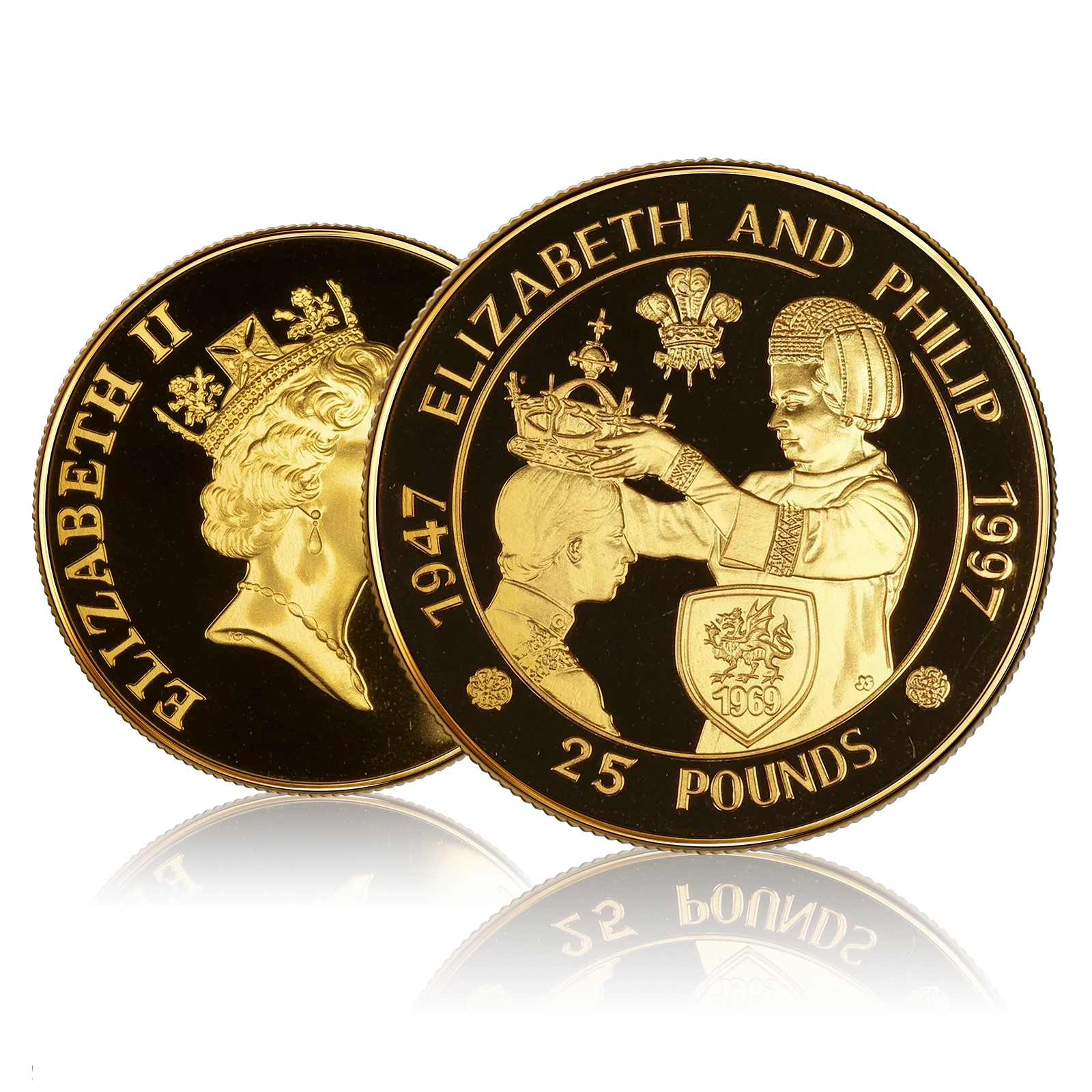 1997 Alderney Gold Proof £25 Coin (Box Set) 4